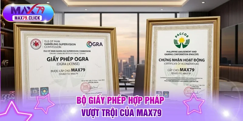 Bộ giấy phép hợp pháp vượt trội của MAX79