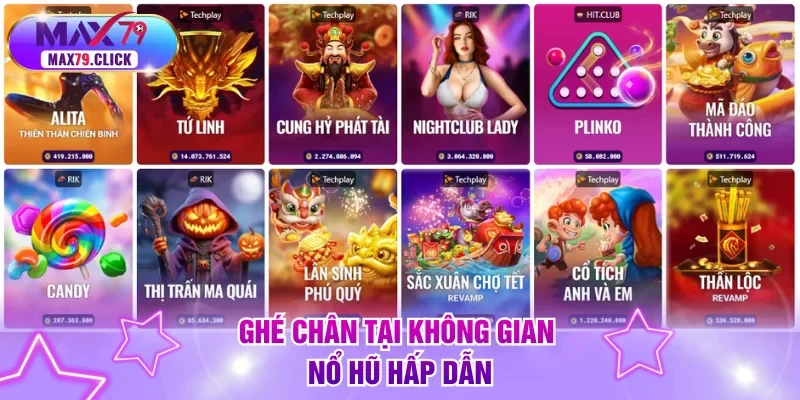 Ghé chân tại không gian nổ hũ hấp dẫn